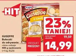 Kaufland Guseppe Bułeczki do odrywania różne rodzaje oferta