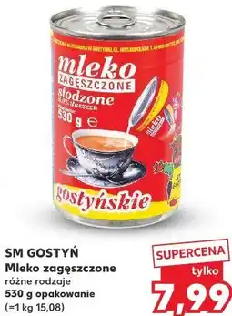Kaufland SM Gostyń Mleko zagęszczone słodzone oferta