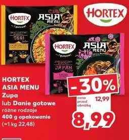 Kaufland Hortex Asia Menu Zupa lub Danie gotowe różne rodzaje oferta