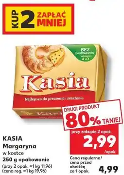 Kaufland Kasia Margaryna w kostce oferta