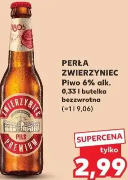 Kaufland PERŁA ZWIERZYNIEC Piwo 6% alk oferta