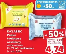 Kaufland K-Classic Papier toaletowy nawilżany oferta