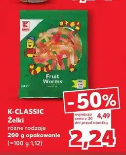 Kaufland K-Classic Żelki oferta