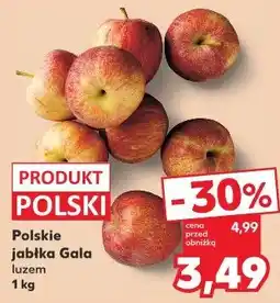 Kaufland Polskie jabłka Gala luzem oferta