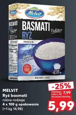 Kaufland MELVIT Ryż basmati różne rodzaje oferta