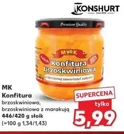 Kaufland MK Konfitura brzoskwiniowa, brzoskwiniowa z marakują oferta