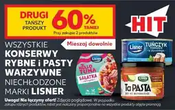 Kaufland Wszystkie konserwy rybne i pasty warzywne niechłodzone marki Lisner oferta