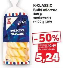 Kaufland K-CLASSIC Bułki mleczne oferta