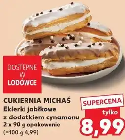 Kaufland CUKIERNIA MICHAŚ Eklerki jabłkowe z dodatkiem cynamonu oferta