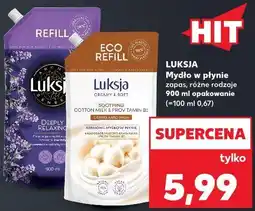 Kaufland Luksja Mydło w płynie zapas, różne rodzaje oferta