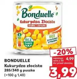 Kaufland Bonduelle Kukurydza złocista oferta