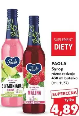 Kaufland Paola Syrop oferta