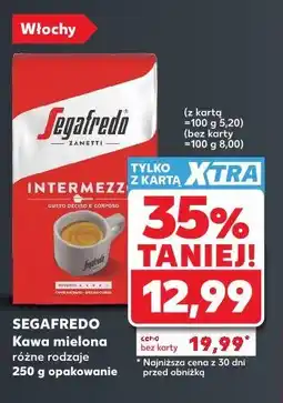 Kaufland Segafredo Intermezzo Kawa mielona oferta