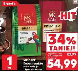 Kaufland MK Café Kawa ziarnista różne rodzaje oferta