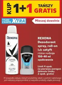 Kaufland Rexona Dezodorant spray, roll-on lub sztyft różne rodzaje oferta