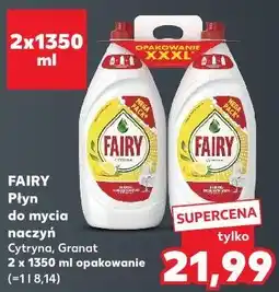 Kaufland Fairy Płyn do mycia naczyń oferta