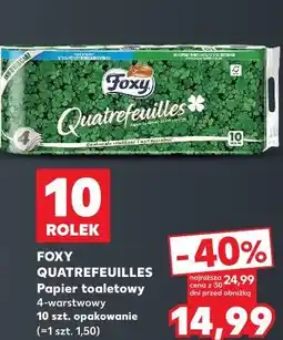 Kaufland Foxy Quatrefeuilles Papier toaletowy oferta
