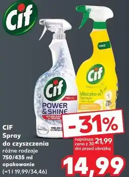 Kaufland Cif Spray do czyszczenia oferta
