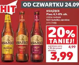 Kaufland Książęce Piwo 4,1-8% alk oferta
