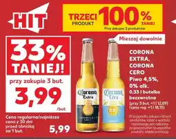 Kaufland Corona Extra / Corona Cero Piwo 4,5% / 0% alk oferta
