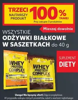 Kaufland Odżywki białkowe w saszetkach Olimp oferta