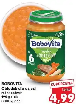 Kaufland BOBOVITA Obiadek dla dzieci oferta