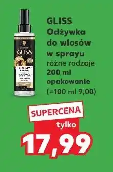 Kaufland GLISS Odżywka do włosów w sprayu oferta