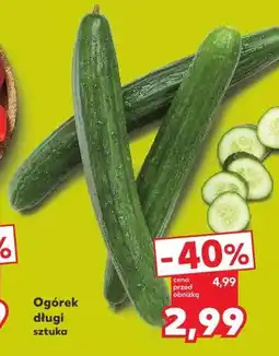 Kaufland Ogórek długi oferta