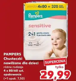 Kaufland Pampers Chusteczki nawilżane dla dzieci różne rodzaje oferta
