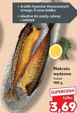 Kaufland Makrela wędzona tusza oferta