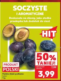 Kaufland Polskie śliwki podłużne oferta