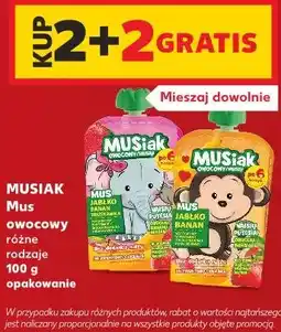 Kaufland Musiak Mus owocowy różne rodzaje oferta