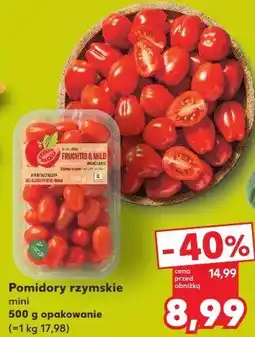 Kaufland Pomidory rzymskie mini oferta