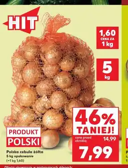 Kaufland Polska cebula żółta oferta