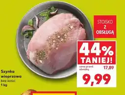Kaufland Szynka wieprzowa bez kości oferta