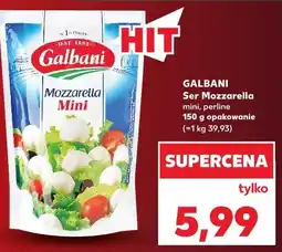 Kaufland GALBANI Ser Mozzarella mini, perline oferta