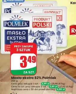 Dino Masło Ekstra 82% Polmlek oferta