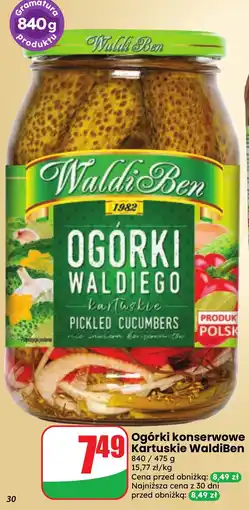 Dino Ogórki konserwowe Kartuskie WaldiBen oferta