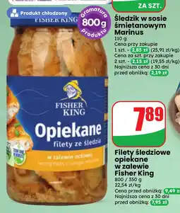 Dino Filety śledziowe opiekane w zalewie Fisher King oferta