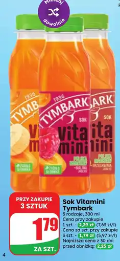 Dino Sok Vitamini Tymbark oferta