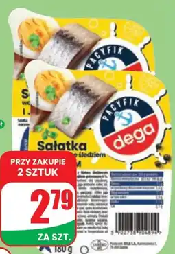Dino Sałatka warzywna ze śledziem Pacyfik oferta