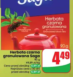 Dino Herbata czarna granulowana Saga oferta