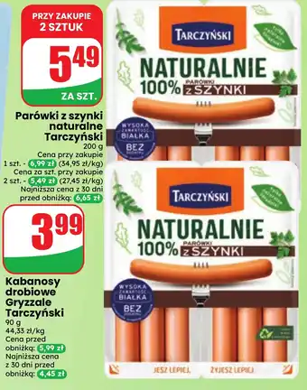 Parówki z szynki naturalne Tarczyński