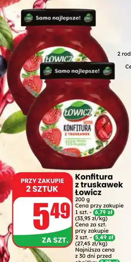 Dino Konfitura z truskawek Łowicz oferta