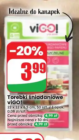 Dino Torebki śniadaniowe viGO! oferta