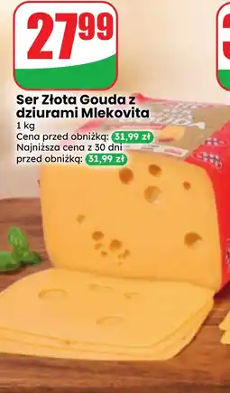Dino Ser Złota Gouda z dziurami Mlekovita oferta