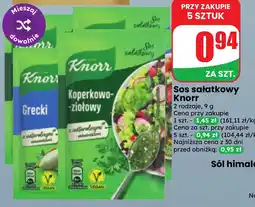 Dino Sos sałatkowy Knorr oferta