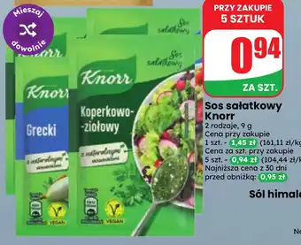 Dino Sos sałatkowy Knorr oferta
