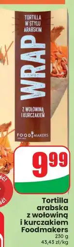 Dino Tortilla Arabska z Wołowiną i Kurczakiem Foodmakers oferta