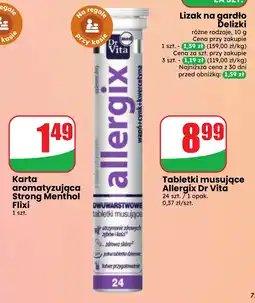 Dino Tabletki musujące Allergix Dr Vita oferta